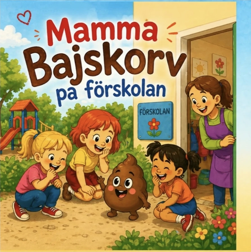 Mamma Bajskorv på förskolan